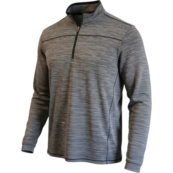 Pebble Beach Other - 1/4 Zip Pullover  in Gray, Pebble Beach Dry-Luxe Performance ,Medium